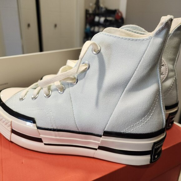Converse Chuck 70 Plus High Top Shoes Size Women’s 7.5 NEW BLUE MENS 5.5 UNISEX - Picture 4 of 10